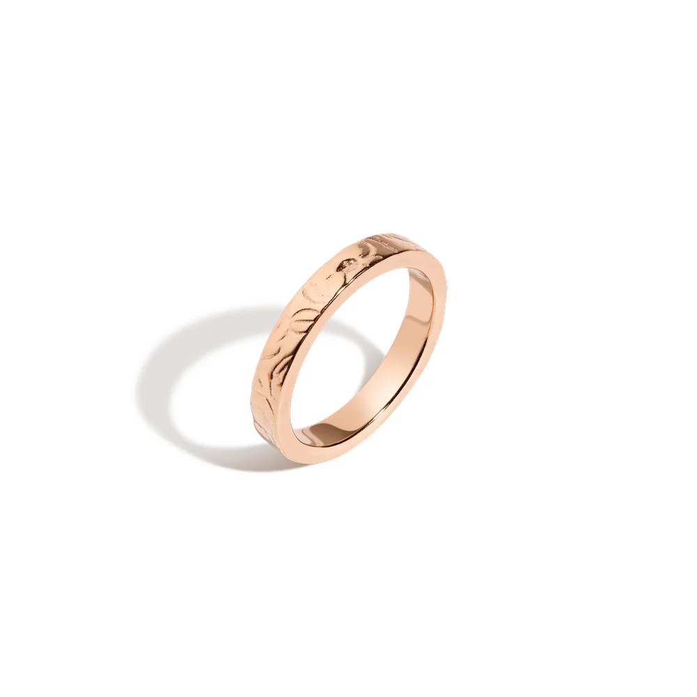 AURATE X MACENNA: Mini Rose Garden Ring