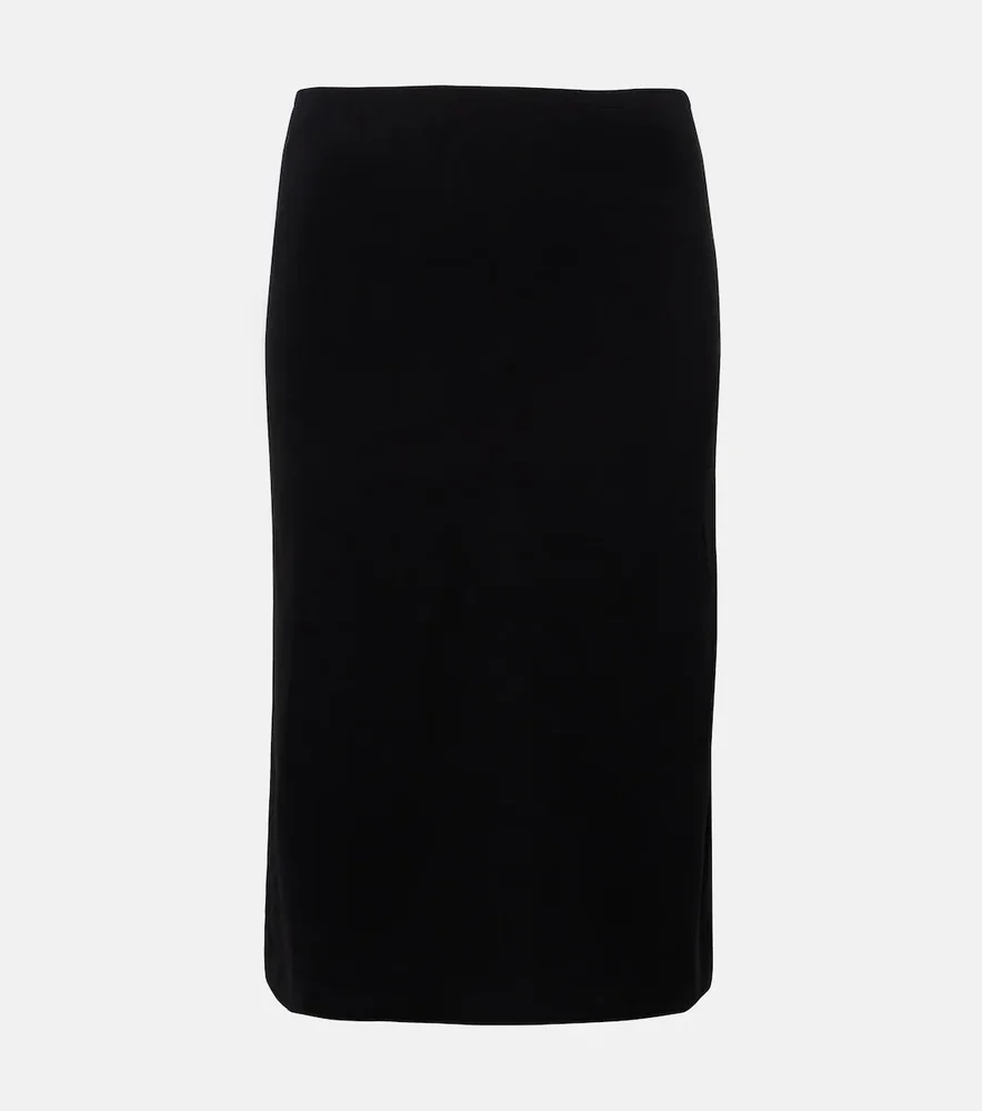 Ivera silk-blend chiffon slip skirt