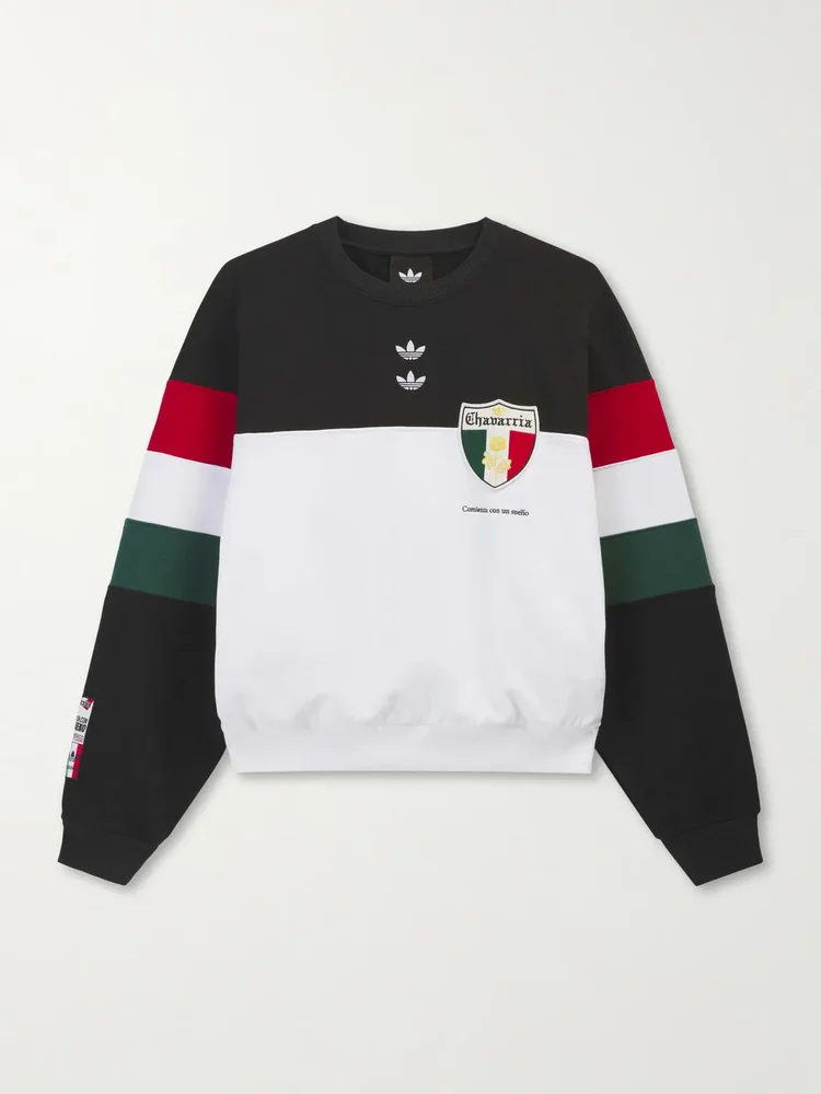 + Willy Chavarria Printed Cotton-Jersey Sweatshirt
