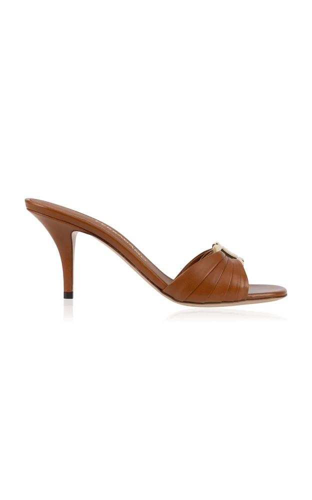 Witty Leather Mules