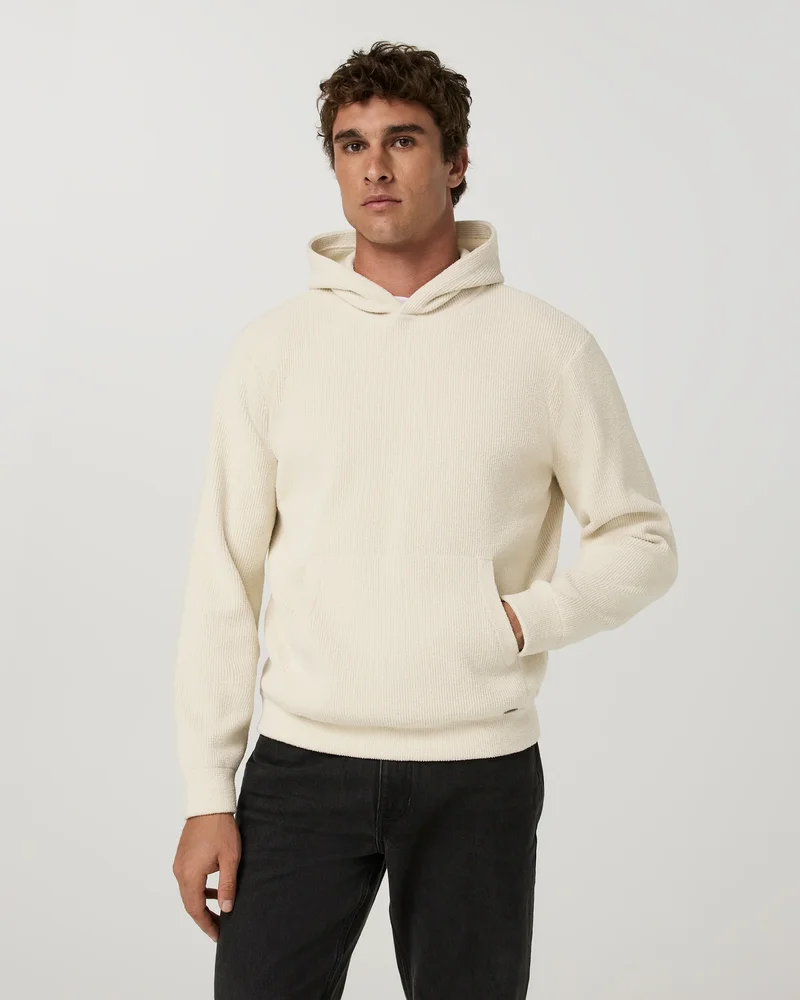 Midweight Rib Sweater Hoodie