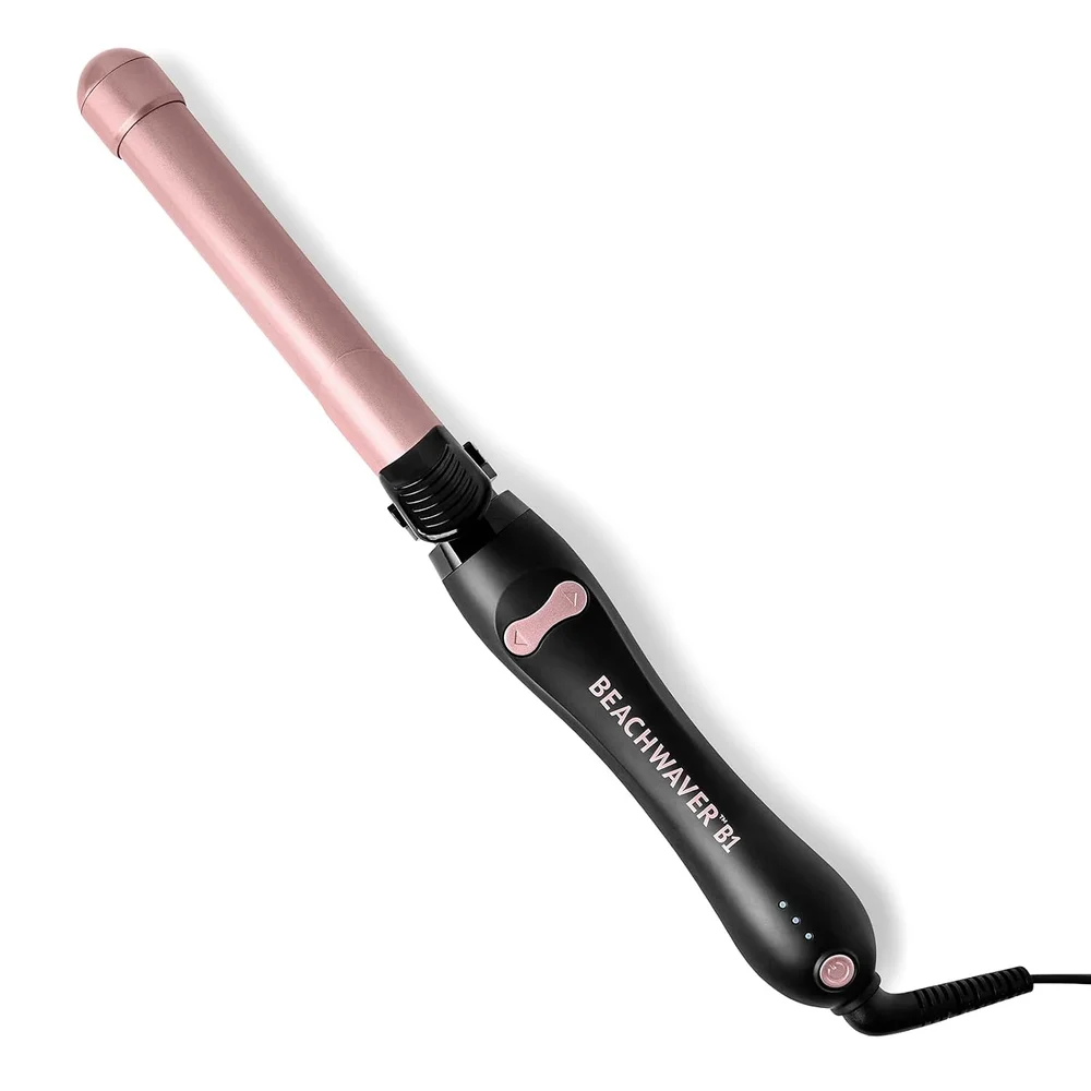Rotating Curling Iron in Midnight Rose