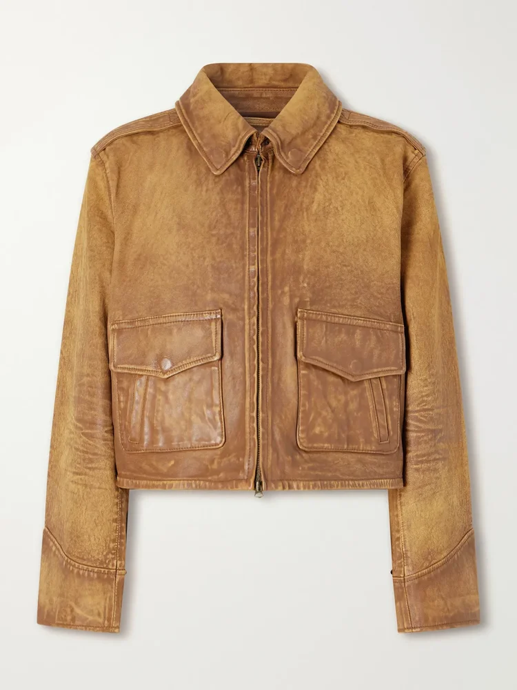 Leather jacket