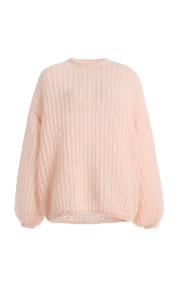 Oversized Mohair-Blend Sweater