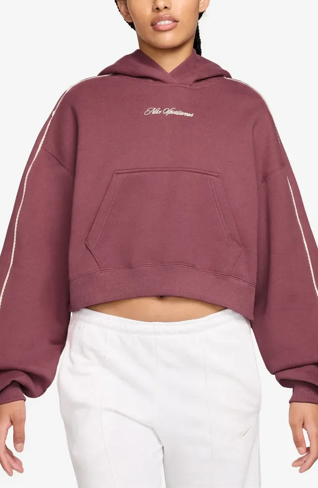 Sportswear Oversized Fleece Hoodie