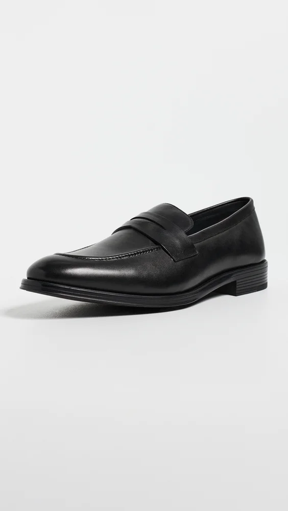 Leather Pierce Loafers