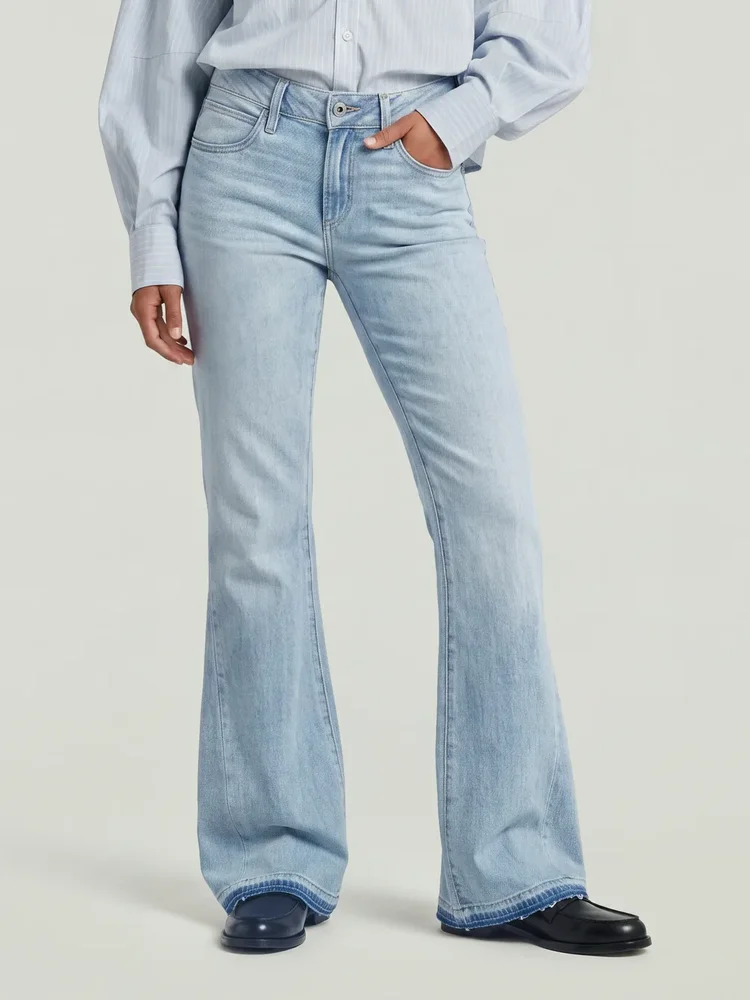 Stevey 3D Flare Jeans