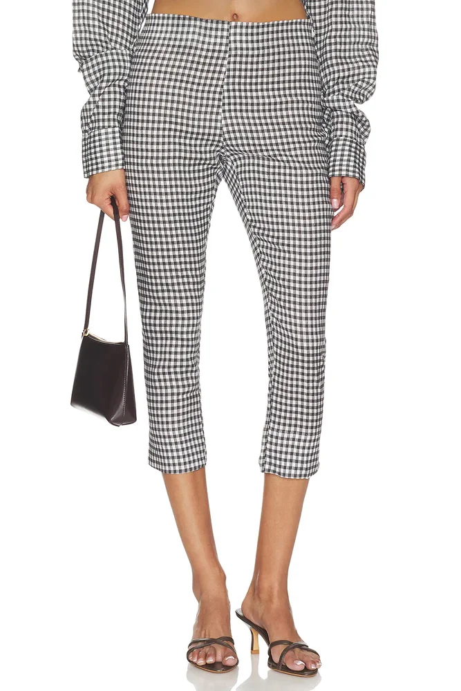 Linen Capri Pant
