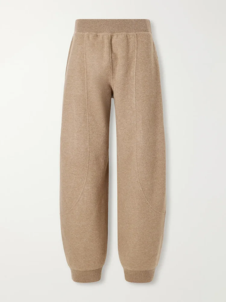Cesto paneled wool-blend tapered pants