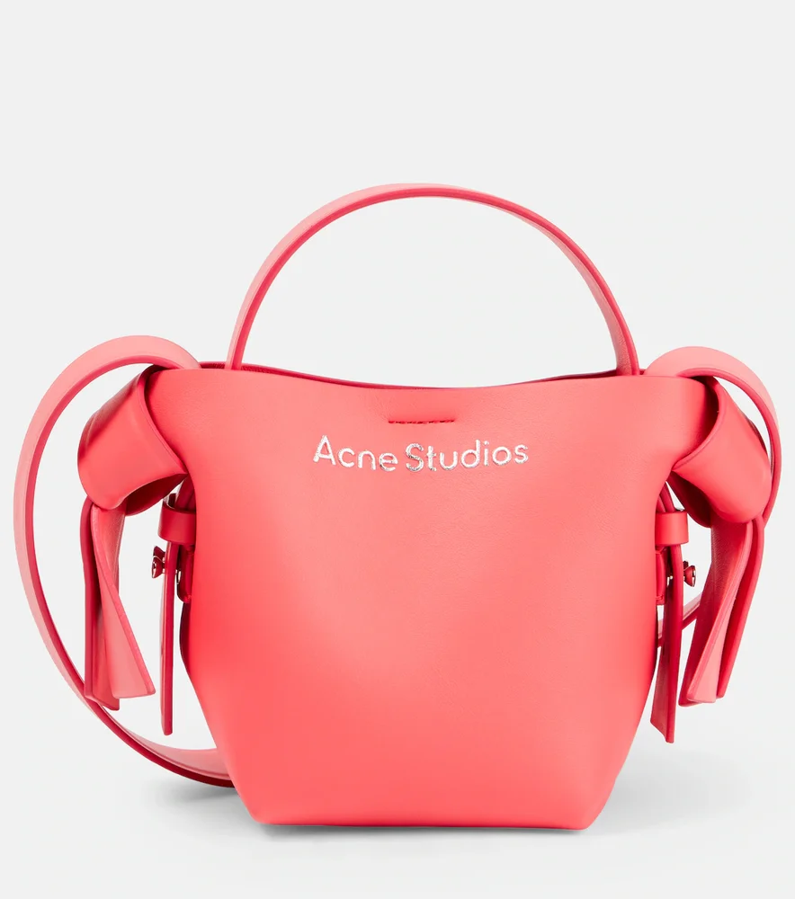 Musubi Micro leather crossbody bag