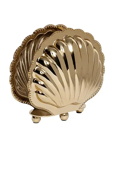 Cap Ferrat Fan Shell Napkin Holder