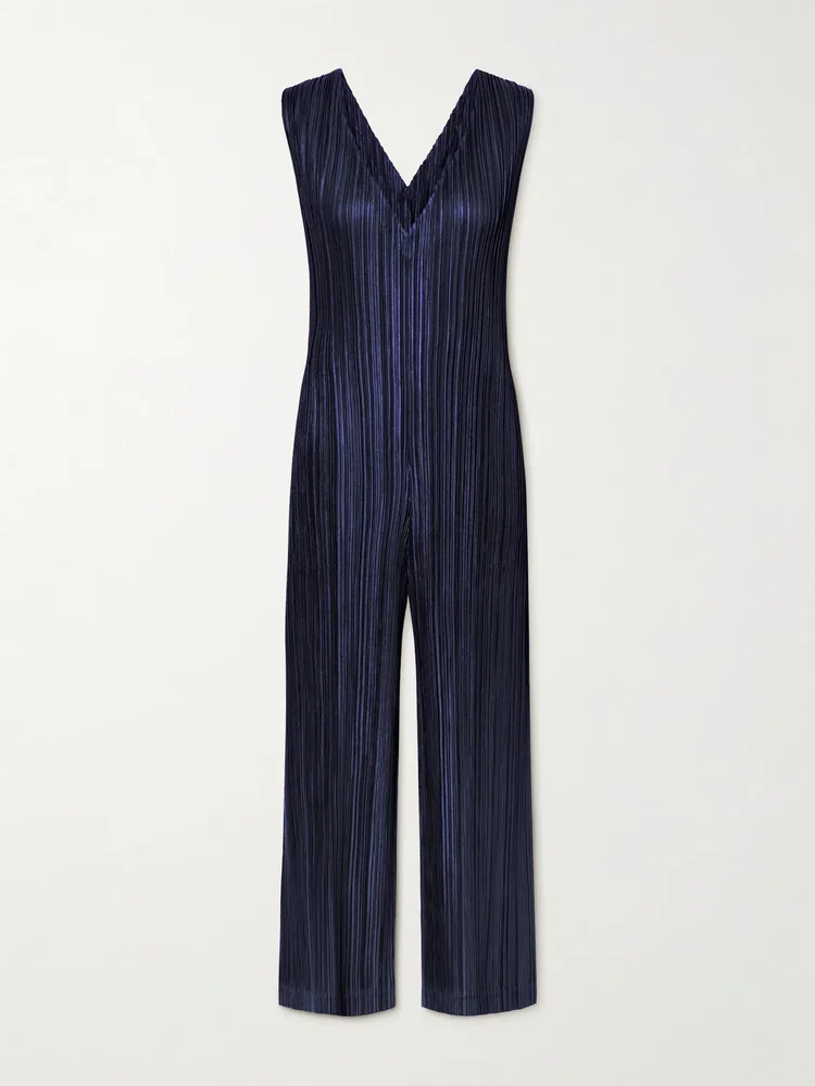September plissé jumpsuit