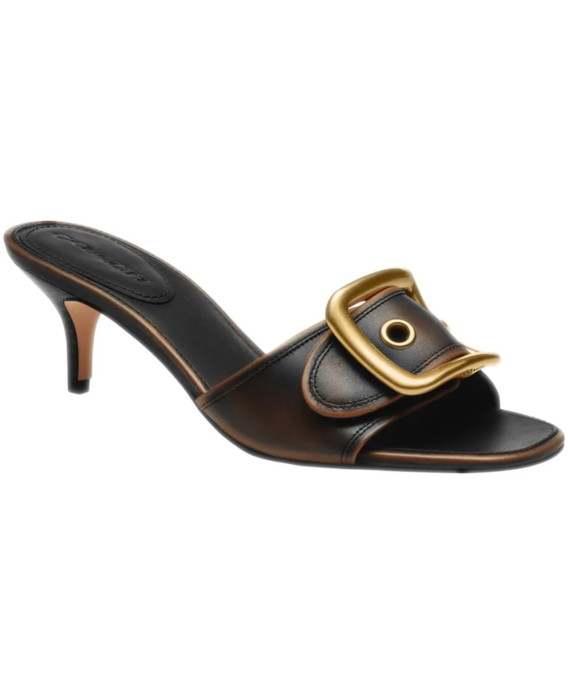 Women's Margot Oversized Buckle Slip-On Sandals