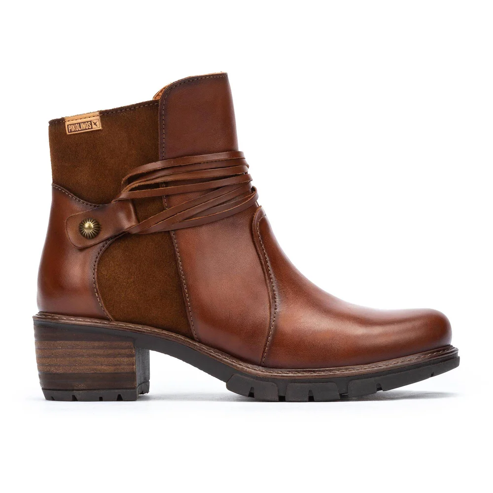 San Sebastia Mid-Heel Ankle Boots