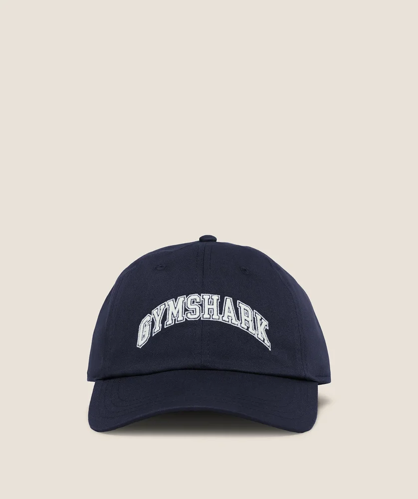 Gymshark Essentials Cap - Heavy Blue/Soft White