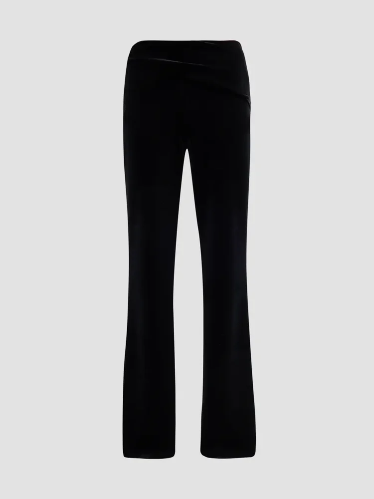 Eryda Velvet Flared Pants