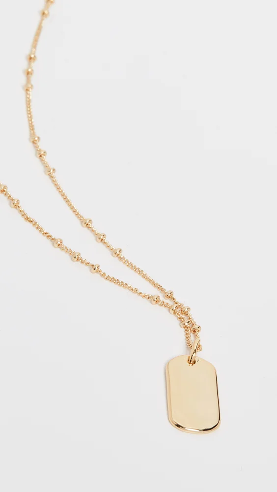 Griffin Dog Tag Necklace