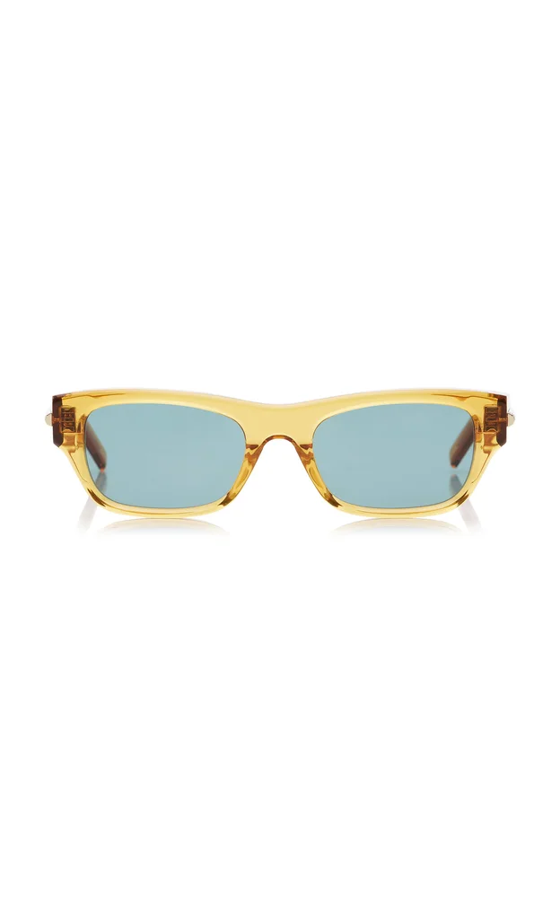 One Square-Frame Acetate Sunglasses