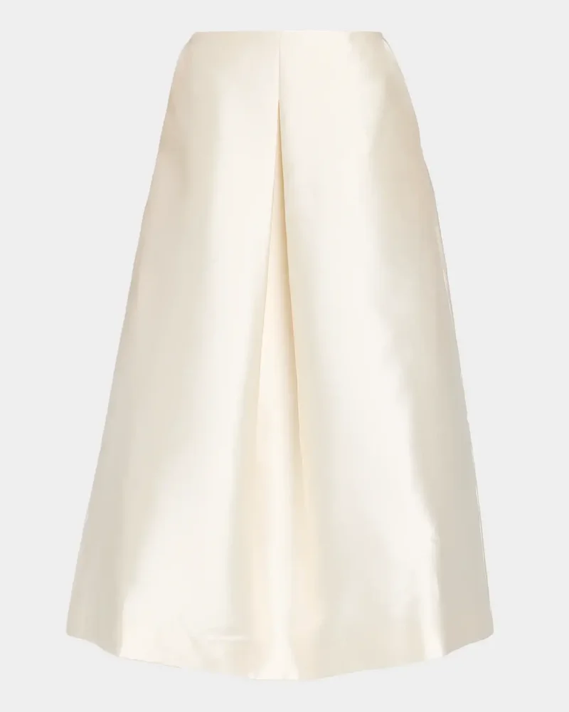 Vexa Satin Midi Skirt