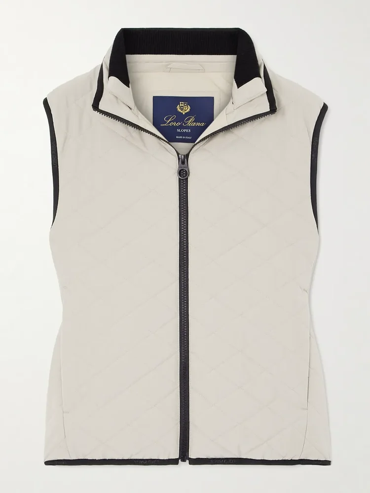 Rocky quilted padded shell vest