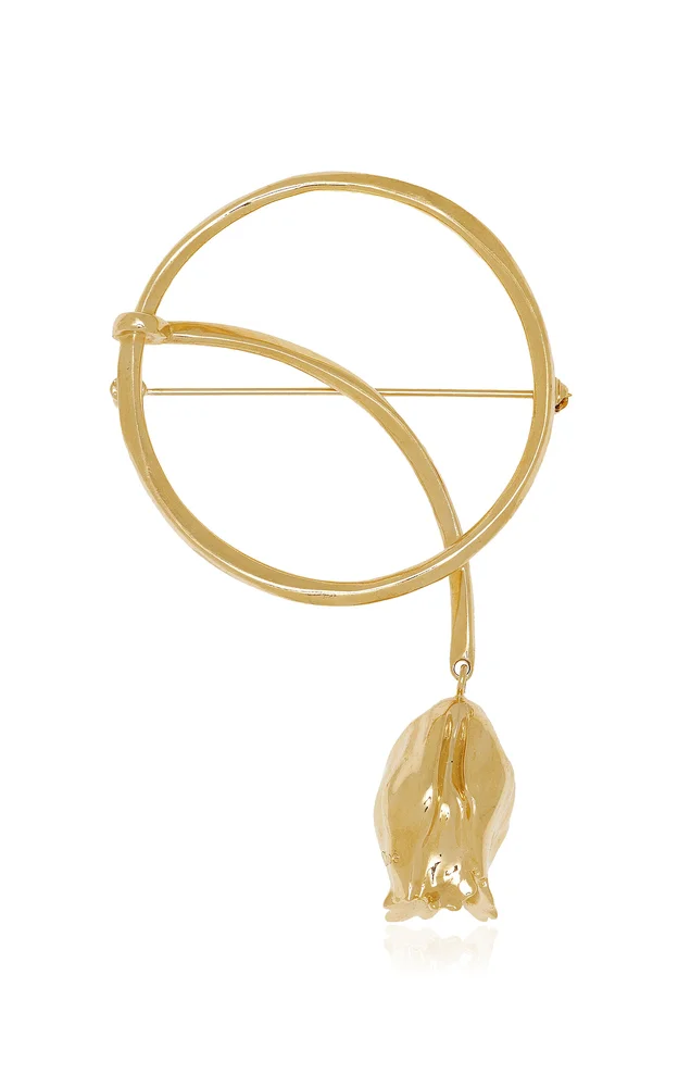 Bloomcraft Brass Brooch