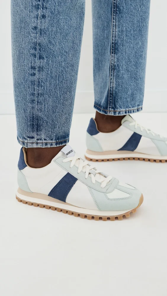 GAT Trail Sneakers (White/Navy)