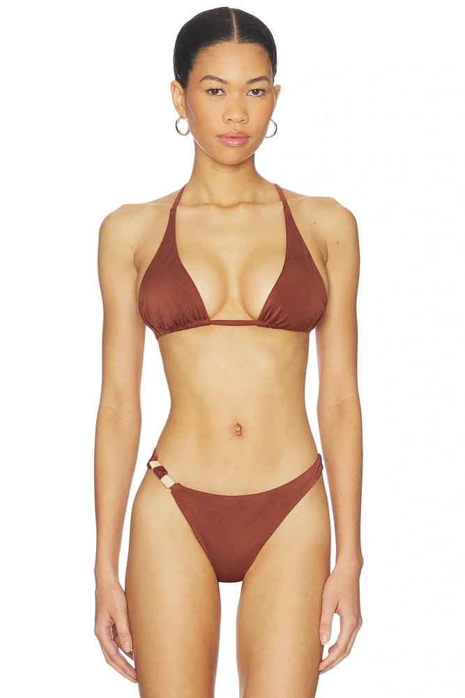 Terra Halter Triangle Top