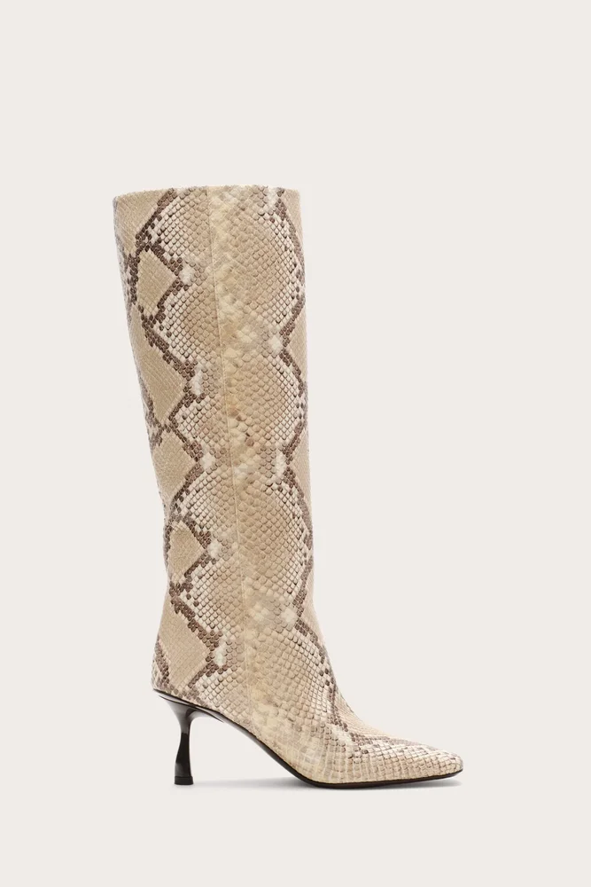 Caterina Boot in Faded Python