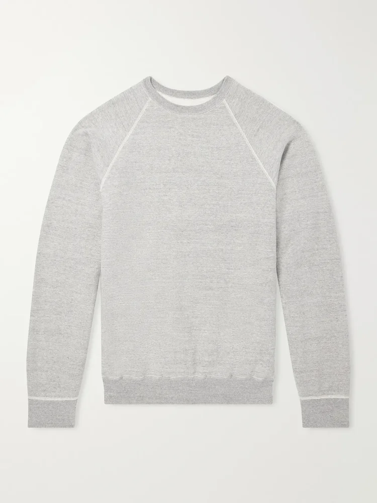French Terry-Cotton Sweatshirt