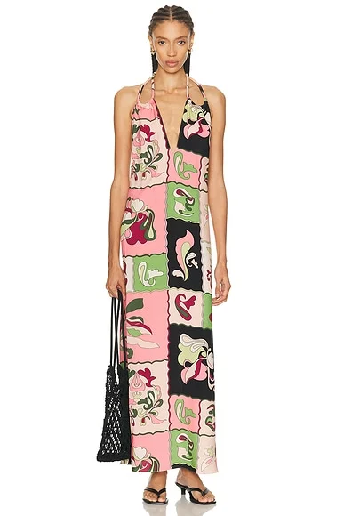 Inamorata Straps Maxi Dress