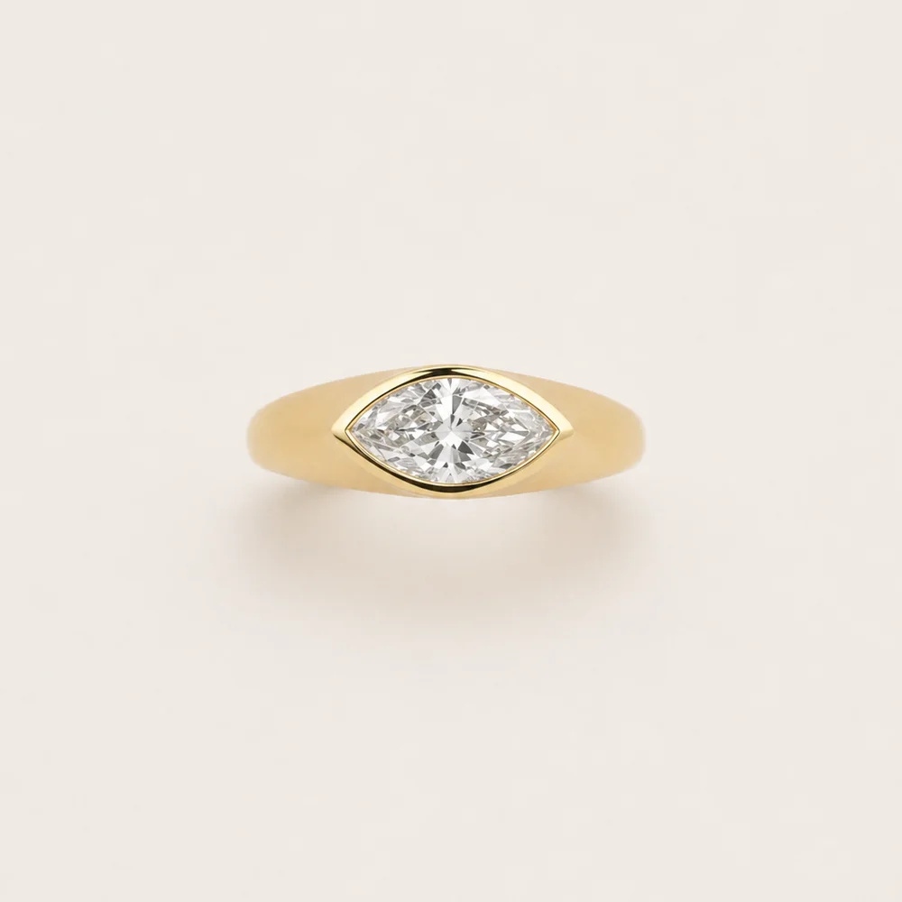 Marquise Pinky Statement Ring
