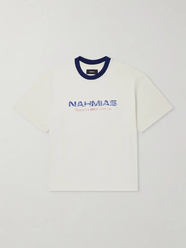 Miracle Sportwear Logo-Print Cotton-Jersey T-Shirt