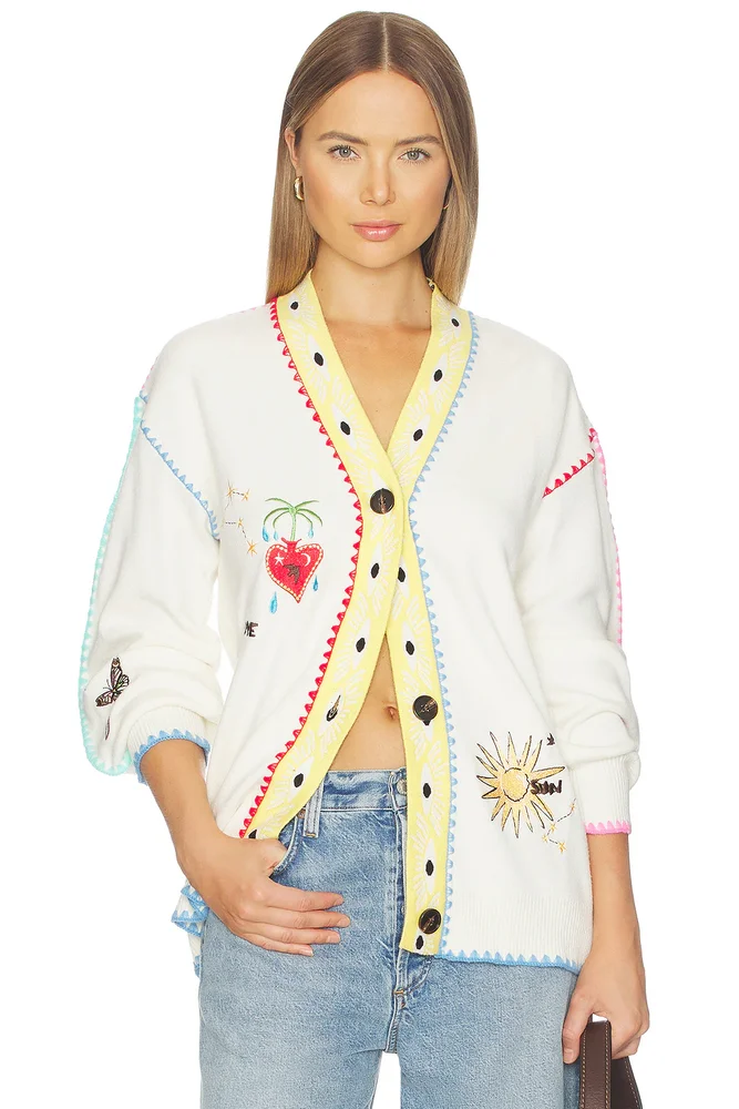 Cream Celestial Martha Cardigan