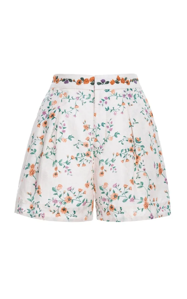 Maratea Chinesis High-Rise Shorts