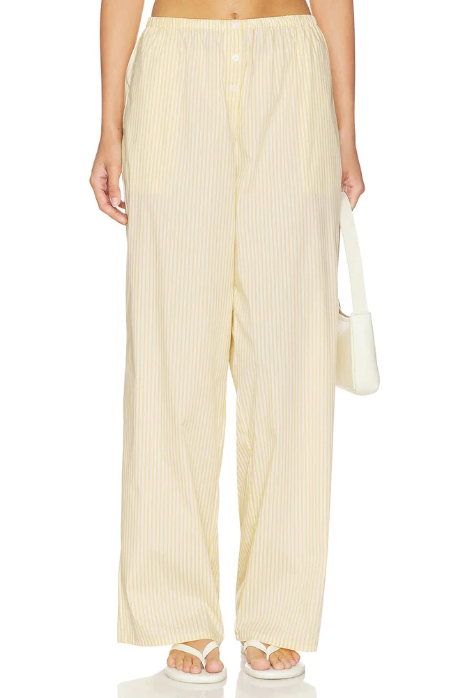 Poplin Pull On Pants