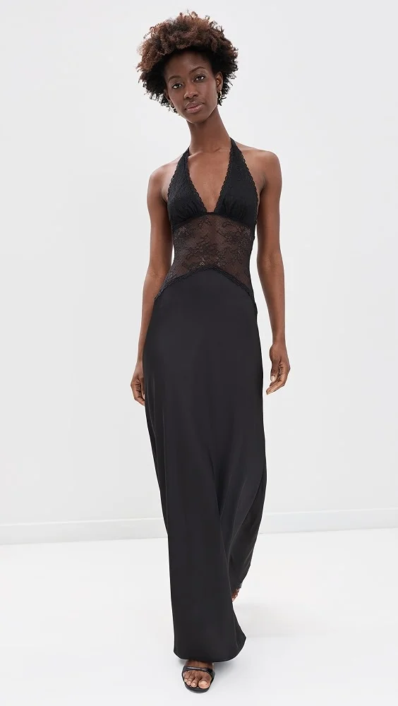 Lilith Halter Maxi Dress