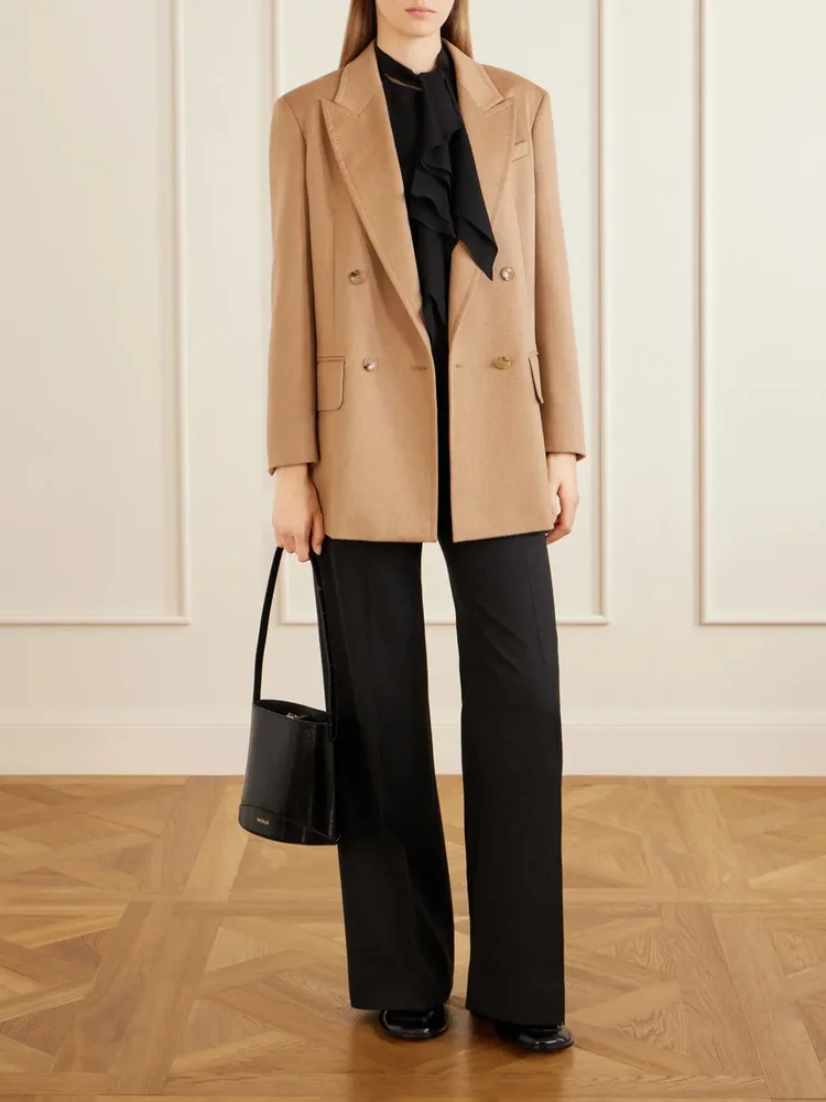 Olimpia camel hair blazer