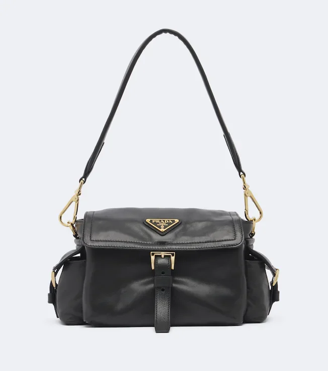 Explore Mini leather shoulder bag