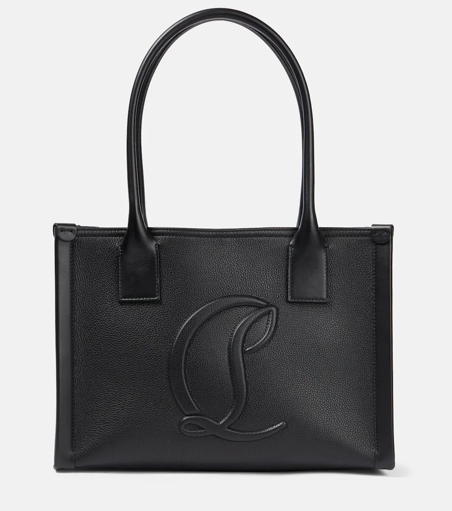 By My Side Large leather tote bag