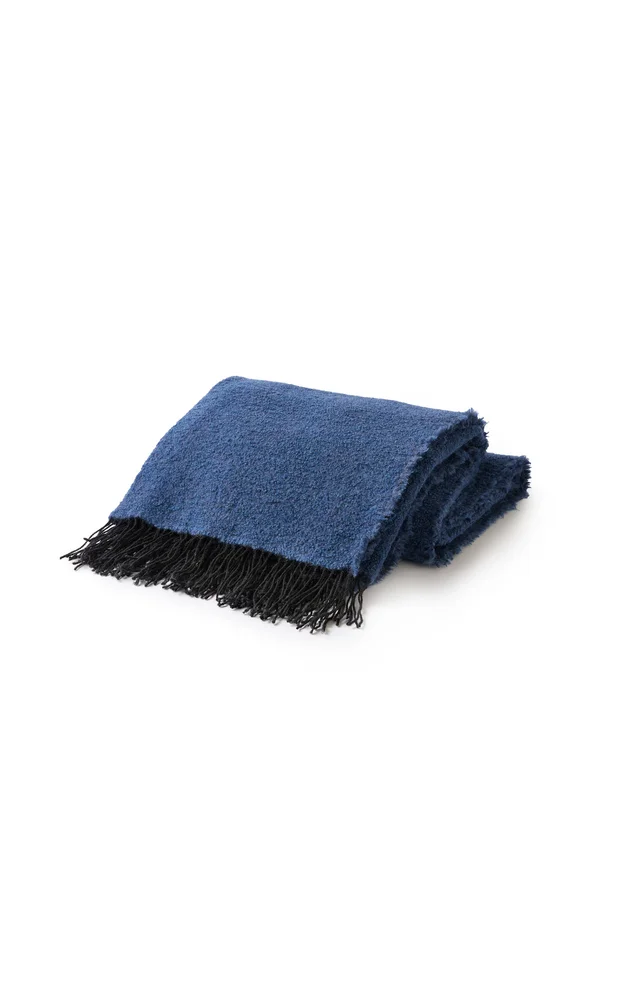 Fringe Bouclé Throw