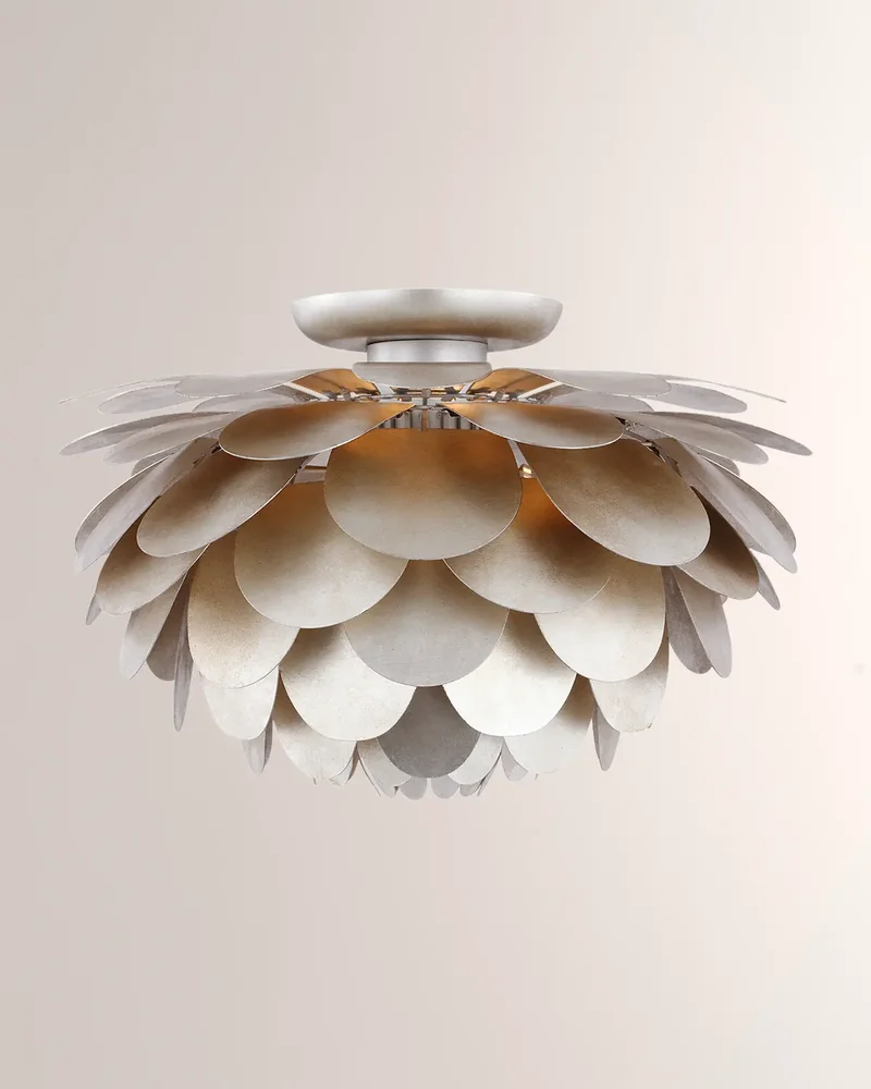 Cynara Large Flush Mount by Chapman & Myers, 17"