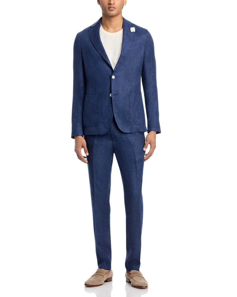 Linen & Lyocell Hopsack Slim Fit Unstructured Suit Separates