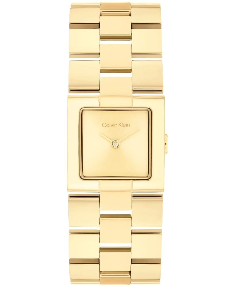 CK Meridian Gold Tone Stainless Steel Bracelet Watch, 22mm