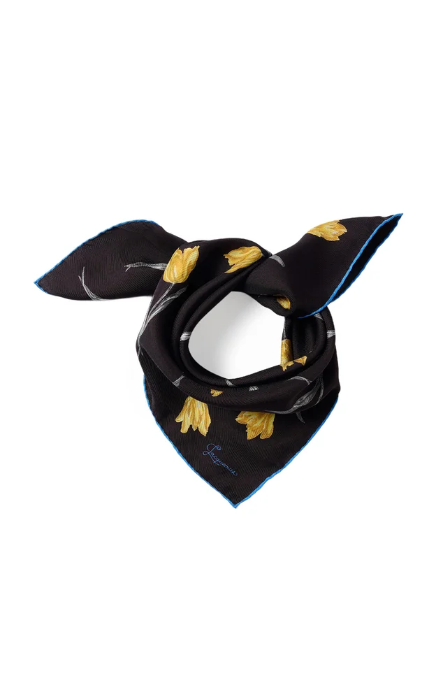 The Tulip Silk Scarf