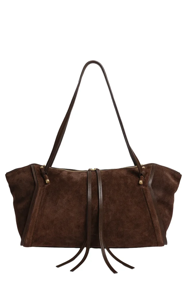Highline East/West Top Zip Leather Tote