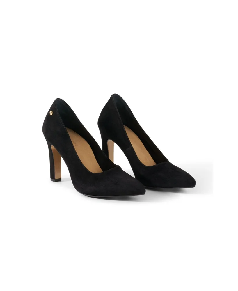 Jackie Orthopedic Suede Pumps