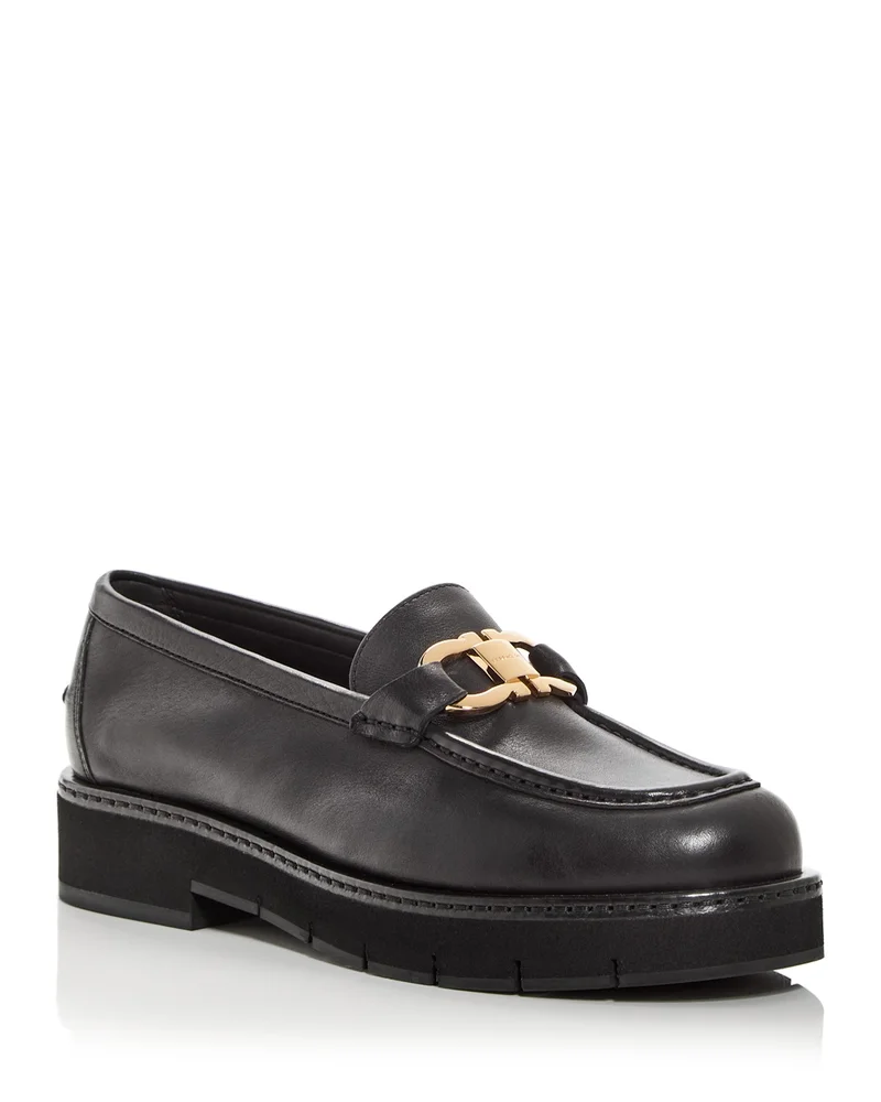 Women's Maryan Gancini Lug Sole Loafers