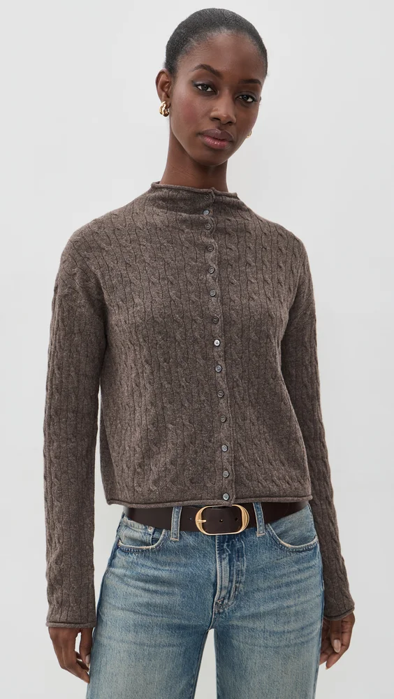 Taylor Cashmere Wool Cardigan
