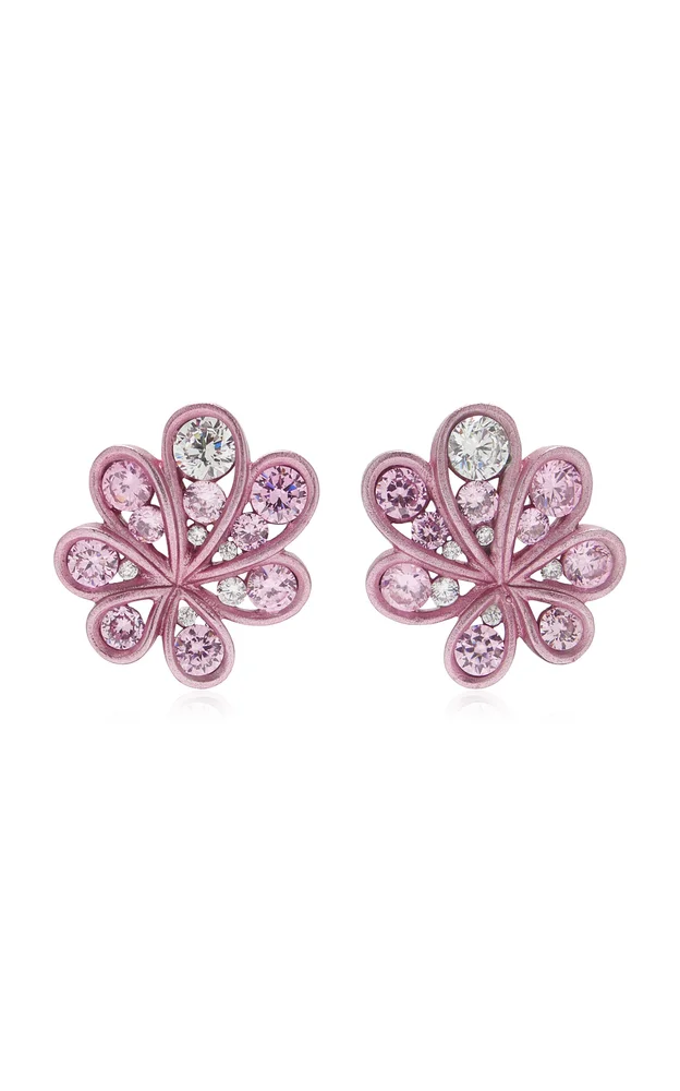 Pale Rose Chanterelle Earrings