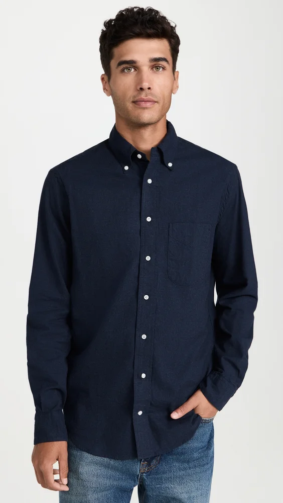 Classic Cotton Flannel Shirt